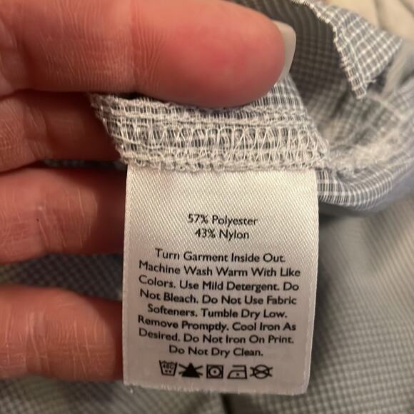 Eddie Bauer Men's Moisture Wicking Woven Tech Short Sleeve Shirt  cargo - Picture 7 of 7